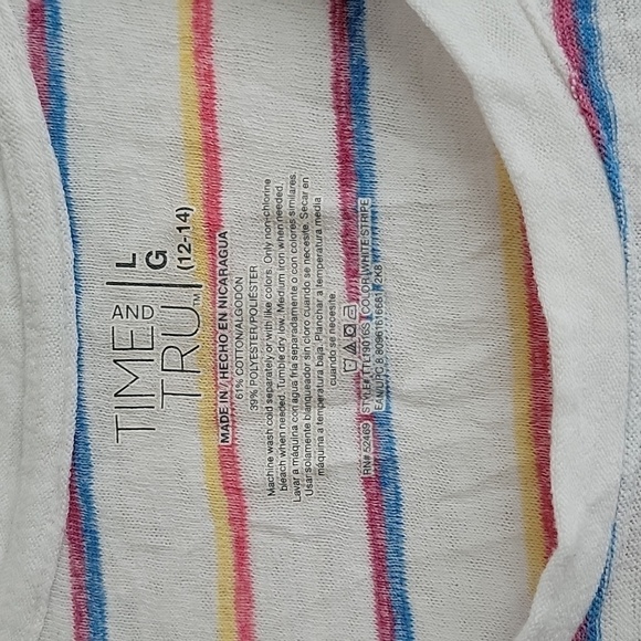 Time And Tru V Neck Shirt - Picture 5 of 10